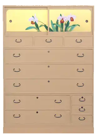 桐たんす修理後