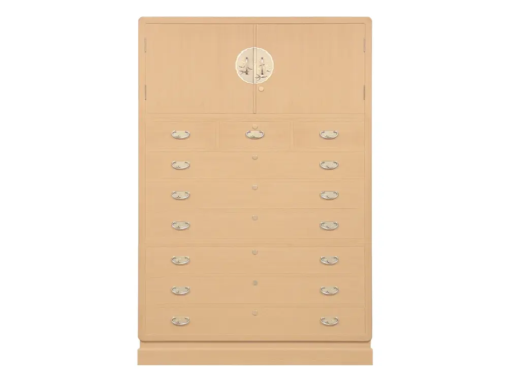兼用たんす：胴厚型<br />size Ｗ1180 Ｄ490 Ｈ1785